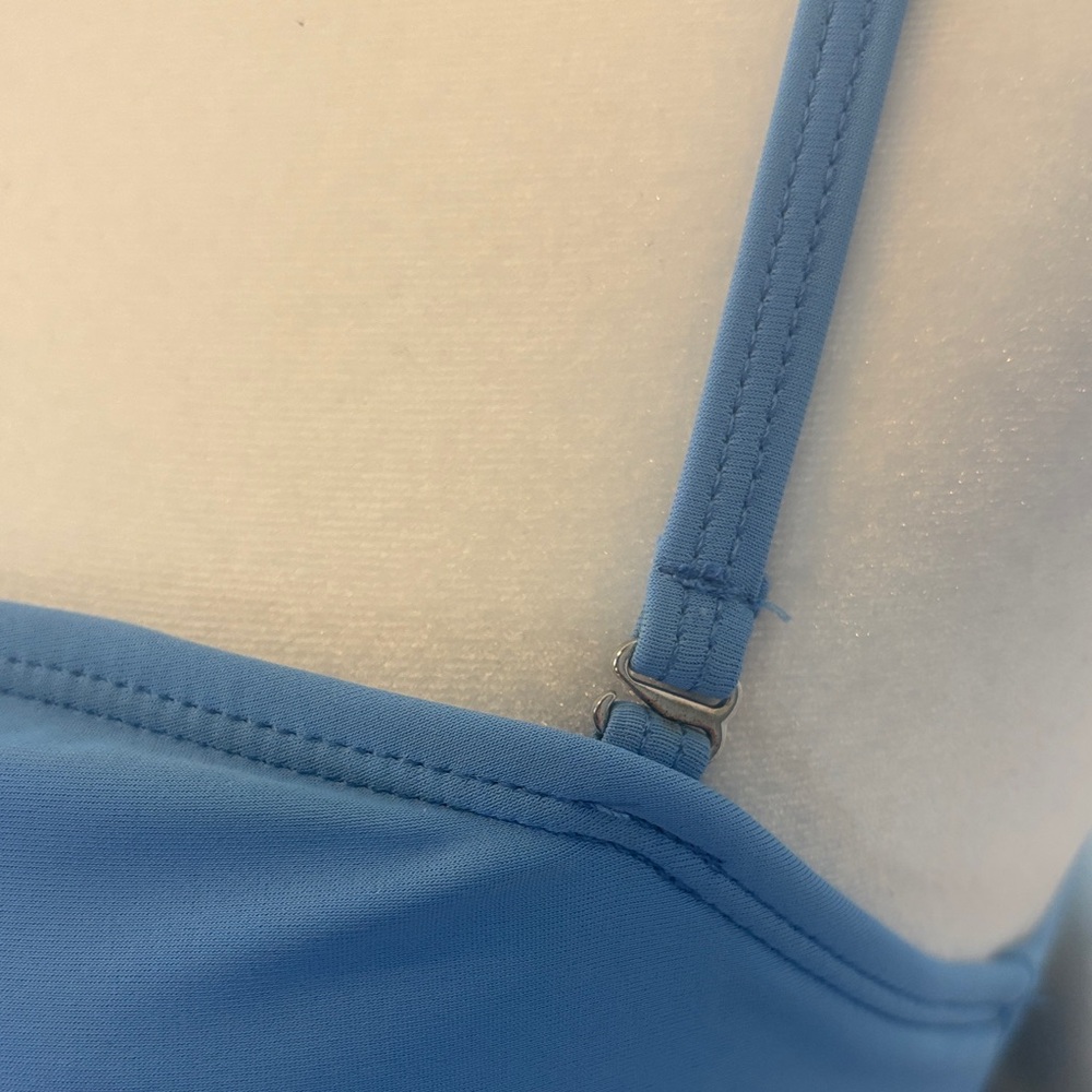 Blue One-Piece Swimsuit - Picture 5 of 9